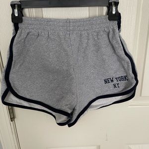 Brandy Melville | Grey New York Sweat Shorts